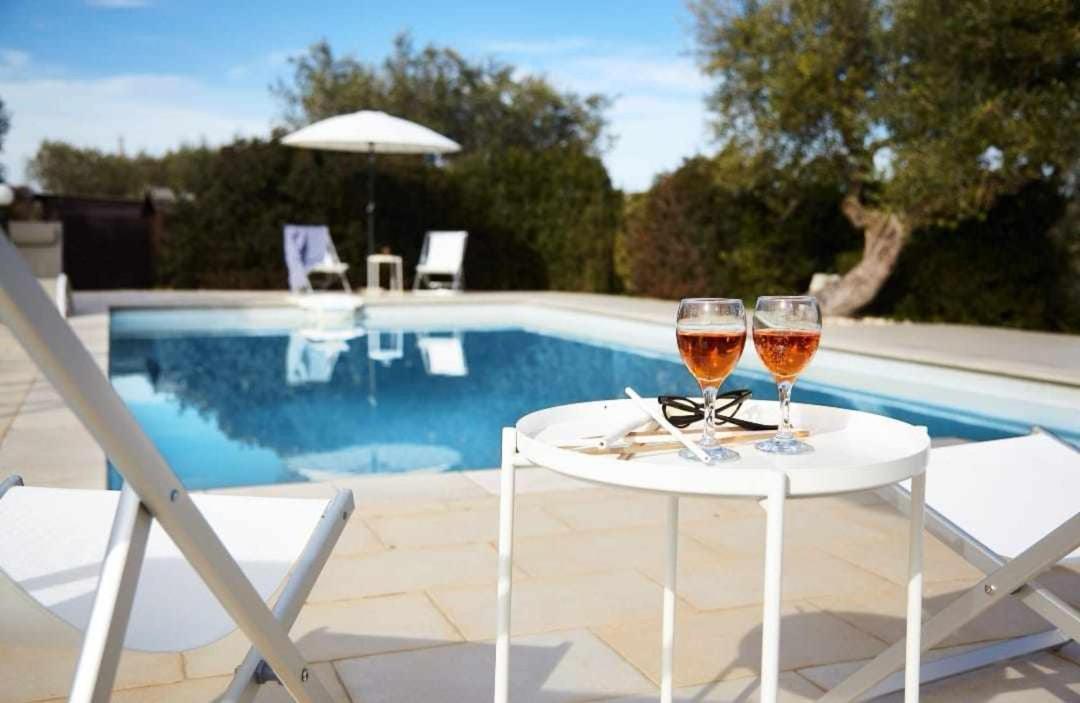 Trulli Azzalema With Exclusive Pool Villa Brindisi Eksteriør bilde